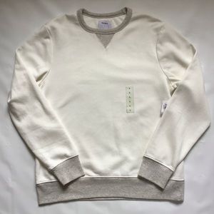OLD NAVY WHITE SWEATER / Band New / Men L